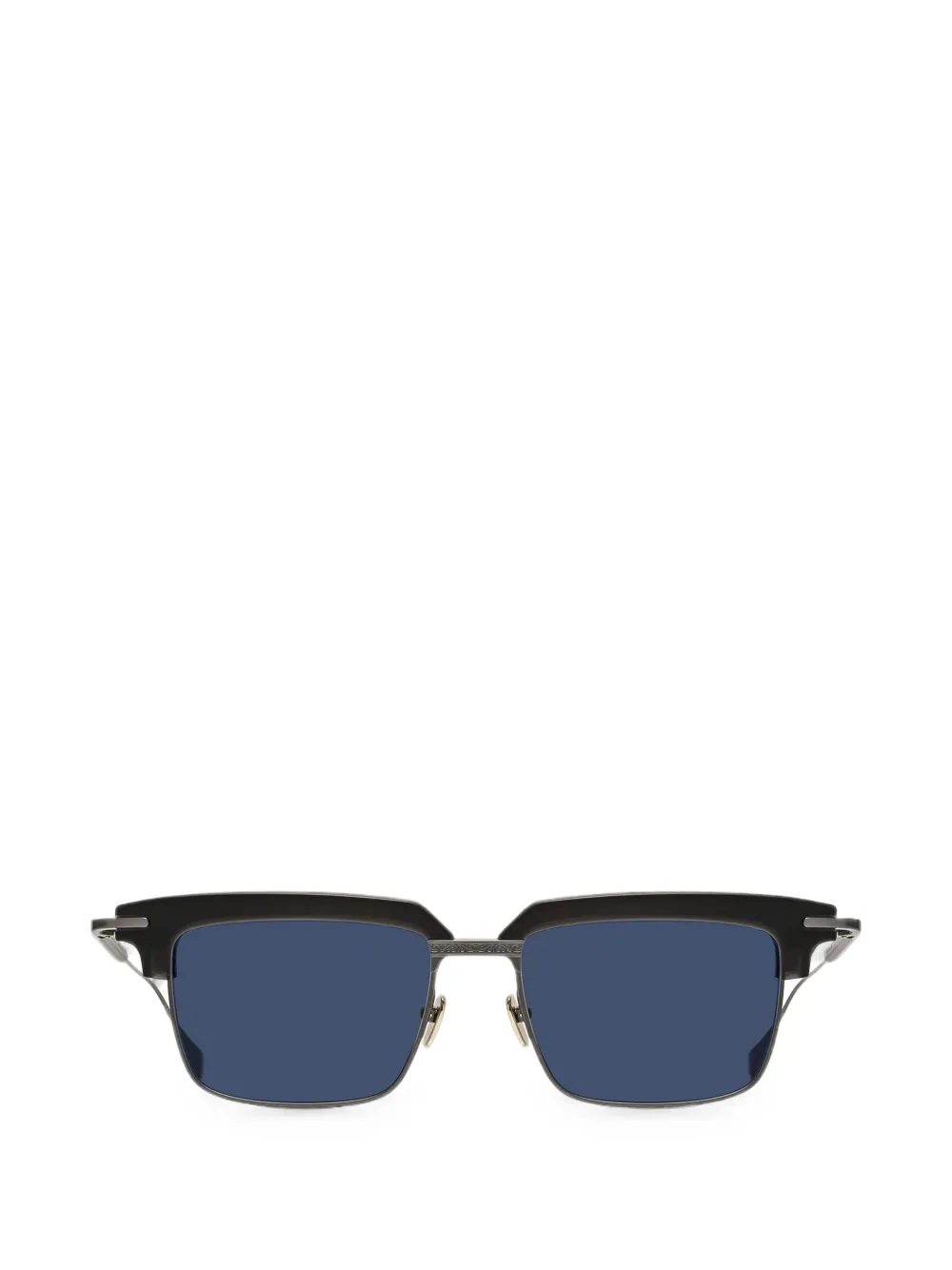 Masunaga Vesta square-frame sunglasses - Oro