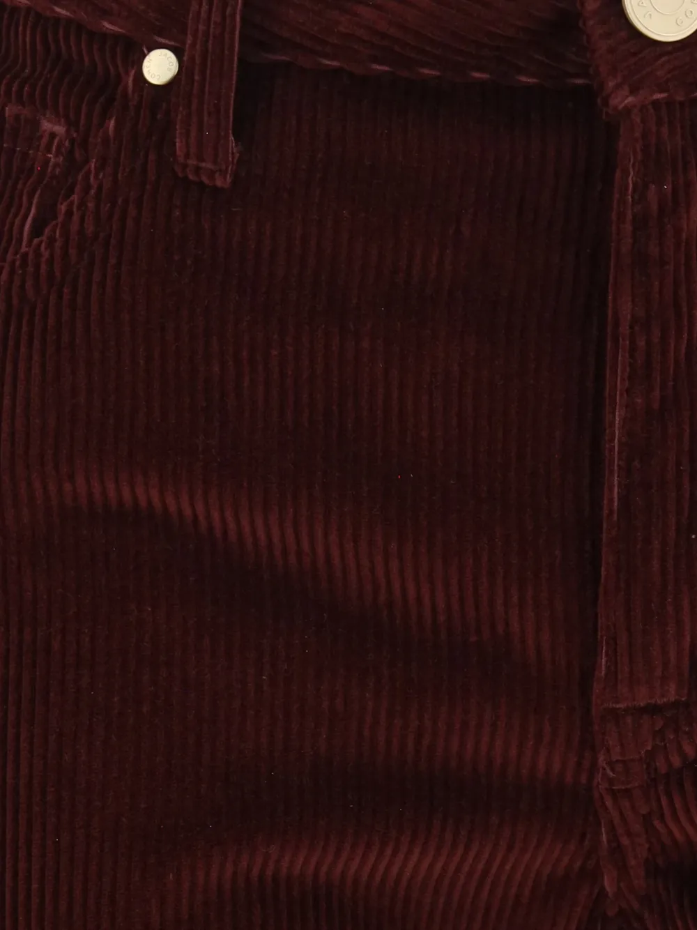 Jacob Cohën Victoria corduroy flared trousers Rood