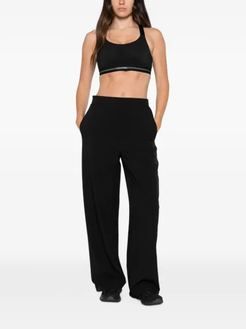 Calvin Klein logo-underband racerback sports bra