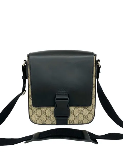 Gucci Pre-Owned 2000-2015 GG Supreme Flap Messenger Bag crossbody bag
