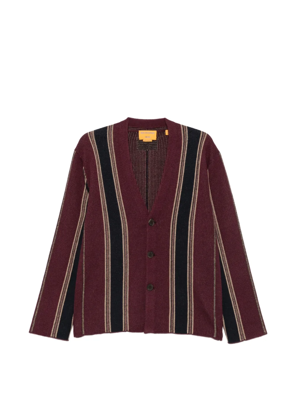 Guest In Residence striped cashmere cardigan