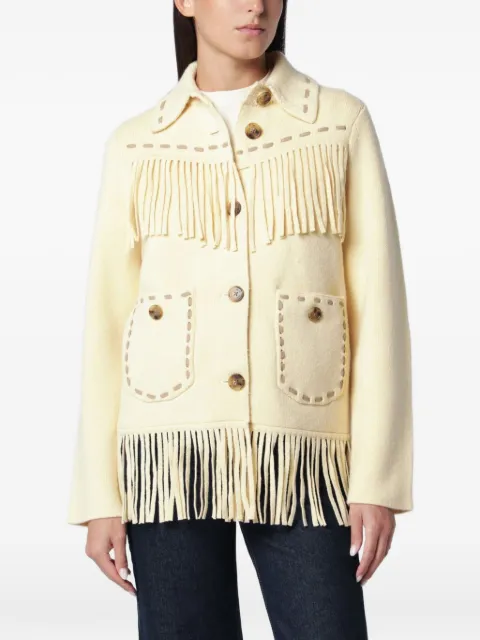Guest In Residence Western-style fringed jacket