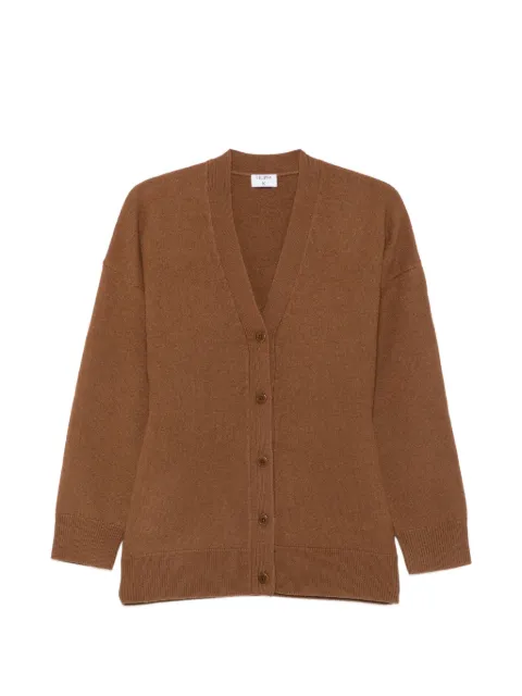 Filippa K Cardigan Felted Hourglass con scollo a V con bottoni