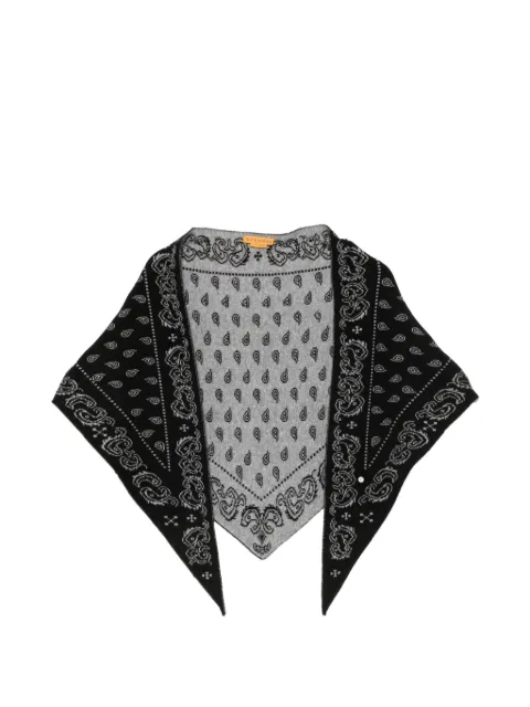 Guest In Residence Giacca in cashmere con stampa paisley