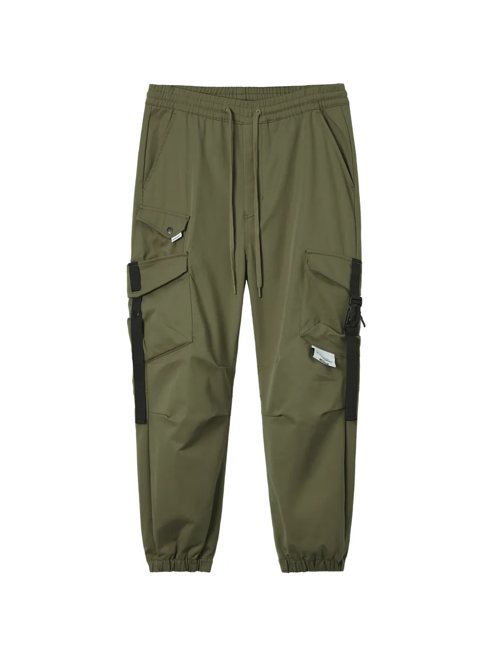 Musium Div. strap-detail cargo pants - Vert Musium Div. strap-detail cargo pants - Vert