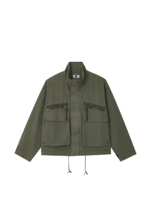 A BATHING APE® MA-1 グラフィック ボンバージャケット | グリーン