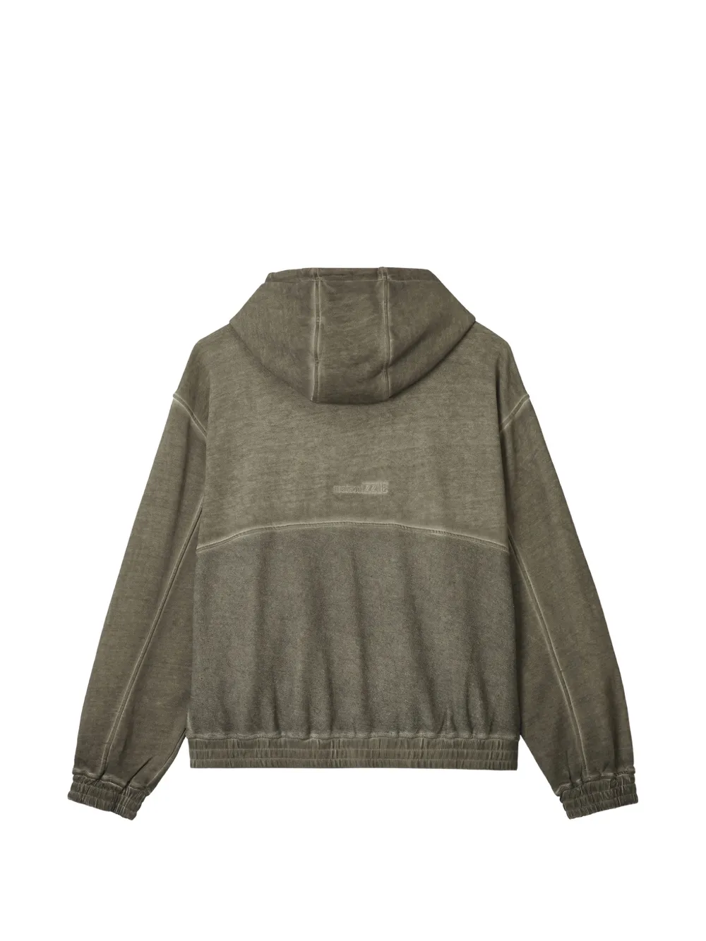 izzue Hoodie met rits Groen