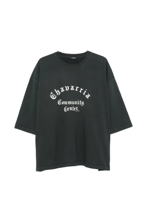 Willy Chavarria Community Center Buffalo graphic-print drop-shoulder T-shirt