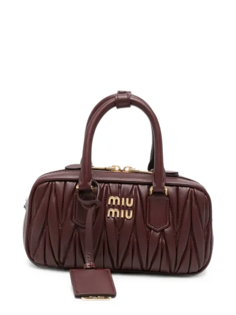 Miu Miu mini sac à main en cuir