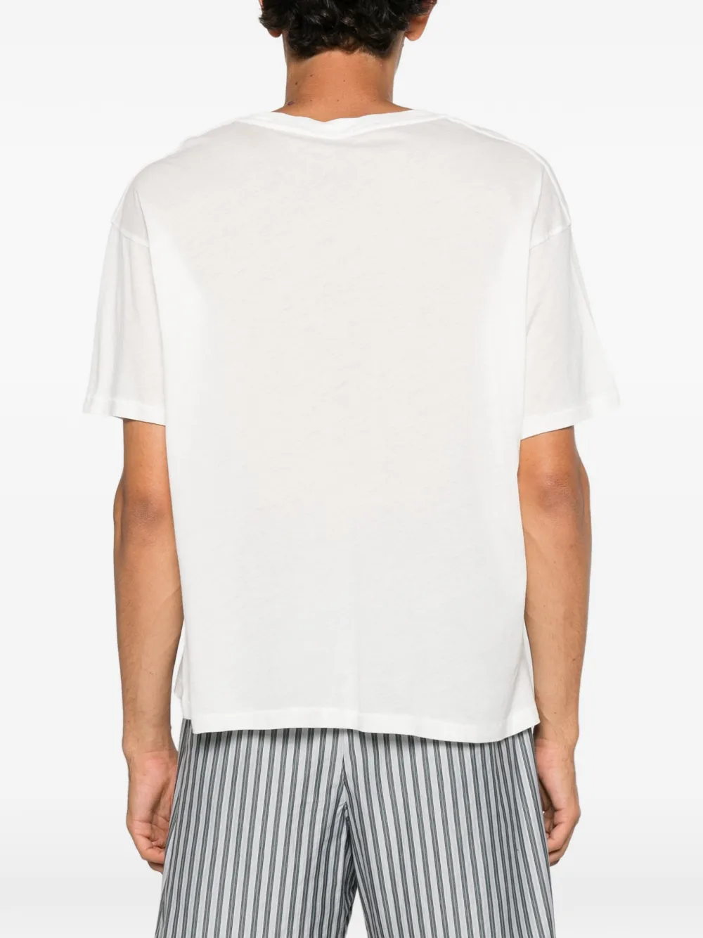 BODE Cheval T-shirt met grafische print Beige