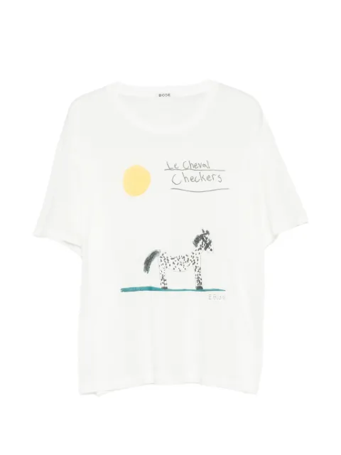 BODE Cheval graphic-print T-shirt