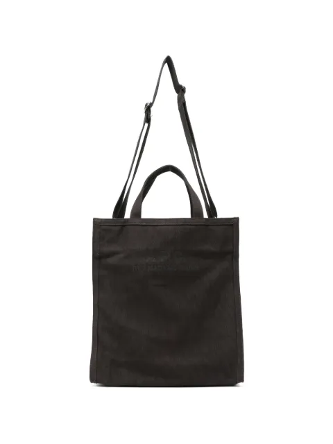 A.P.C. Récupération logo-print tote bag