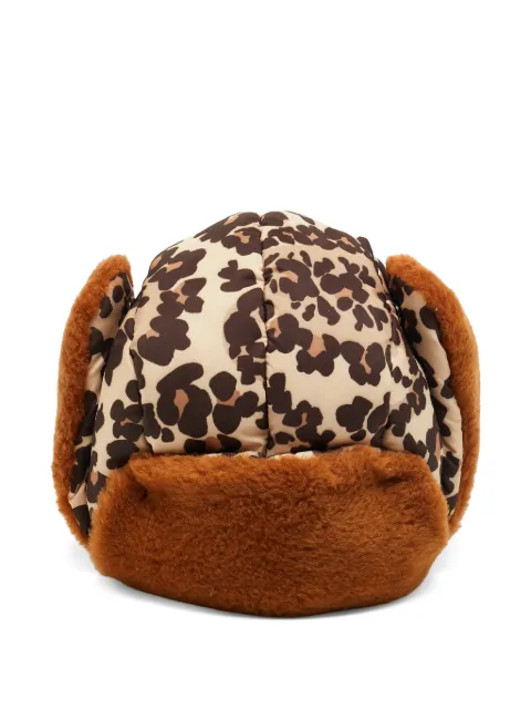Fendi Pre-Owned Aviatore Leopaisley leopard-print ski hat