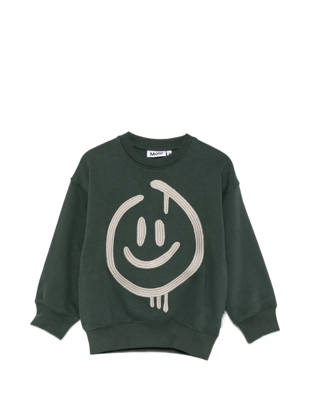 Molo Mar embroidered-motif sweater - Verde