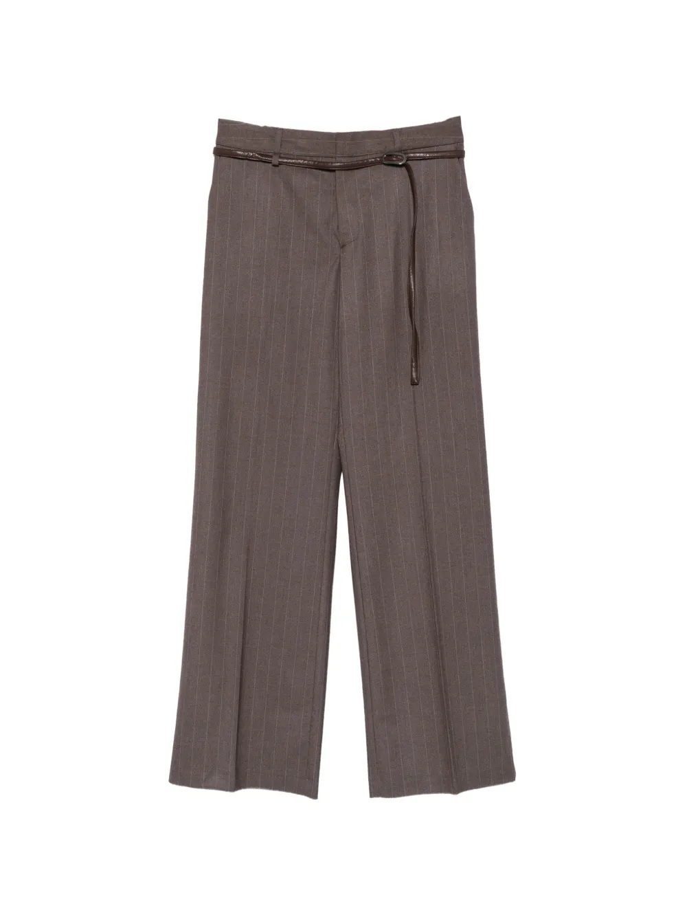 RAME pinstripe belted trousers
