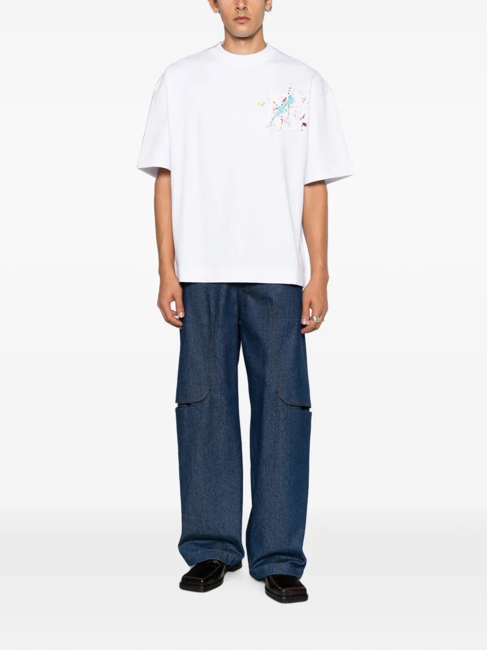House of errors paint-splatter T-shirt