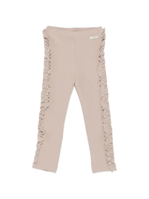 Donsje Audun ruffled ribbed leggings