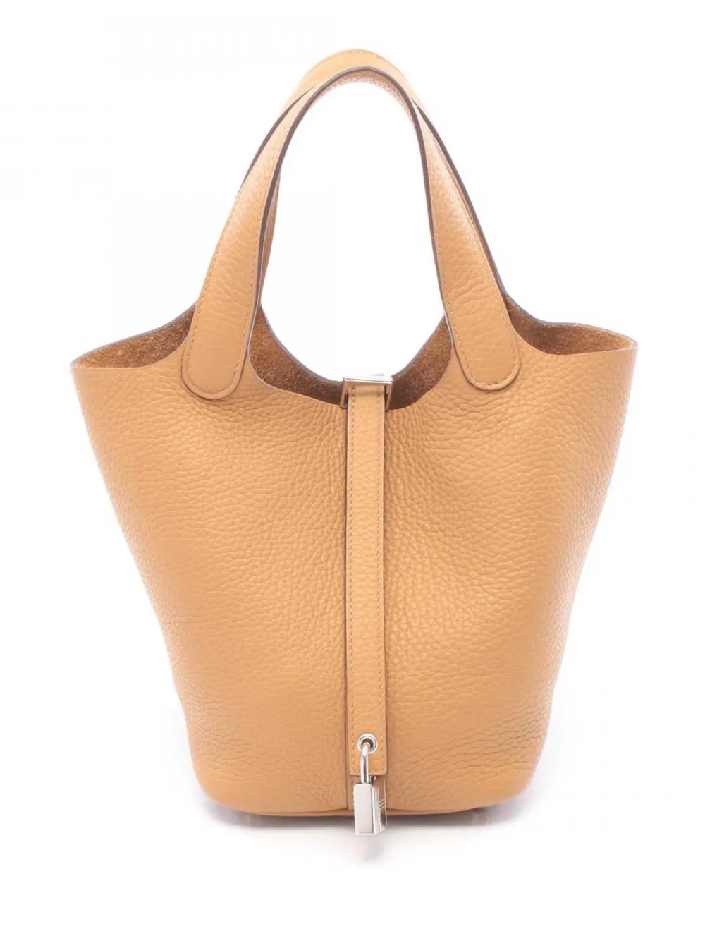 Hermès Pre-Owned 2022 Clemence Picotin Lock 18 handbag - Marrone