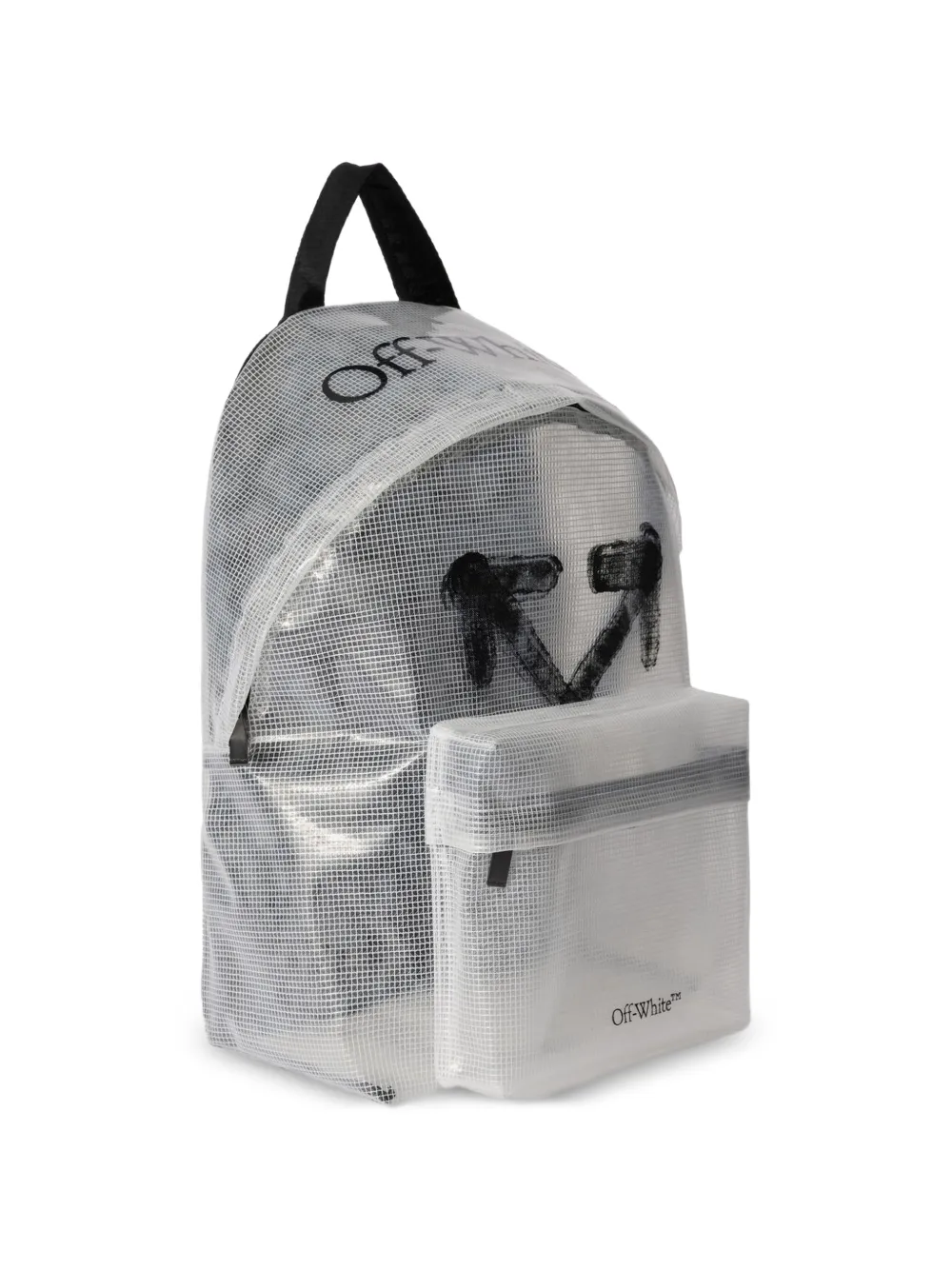 Off-White Heritage ripstop rugzak Wit