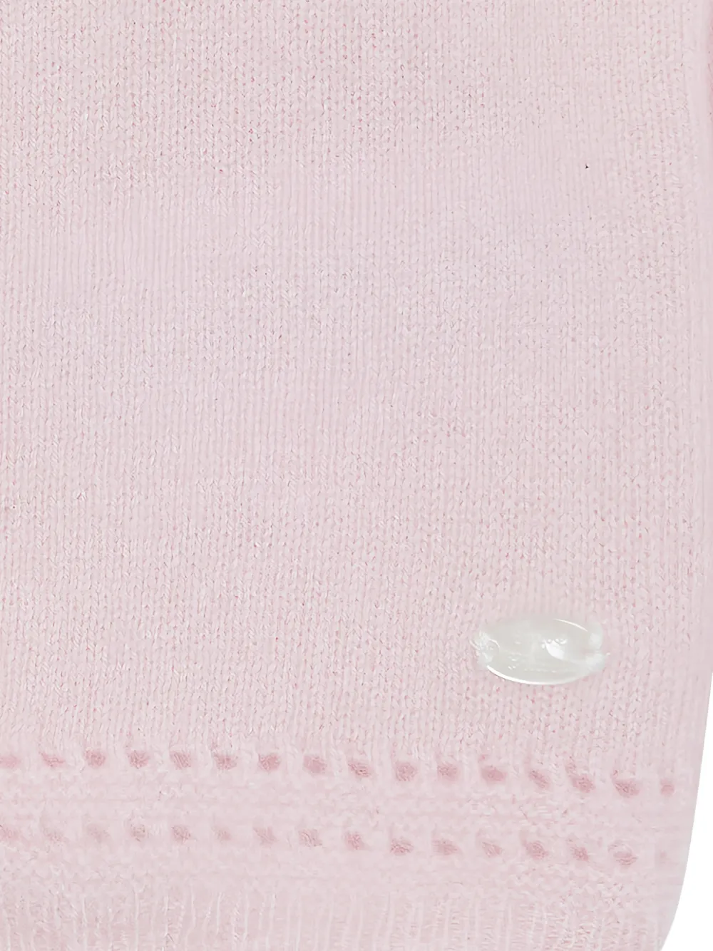 Tartine Et Chocolat scalloped pointelle-knit cardigan Roze