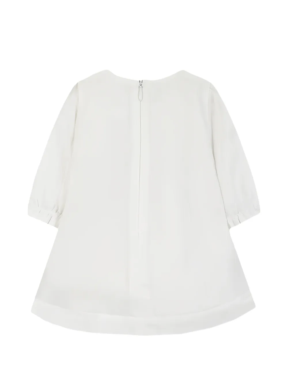 Tartine Et Chocolat smocked embroidered dress Wit