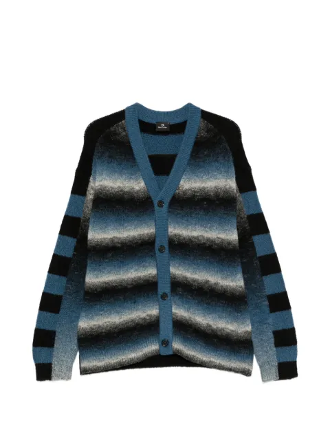 PS Paul Smith striped button-up cardigan