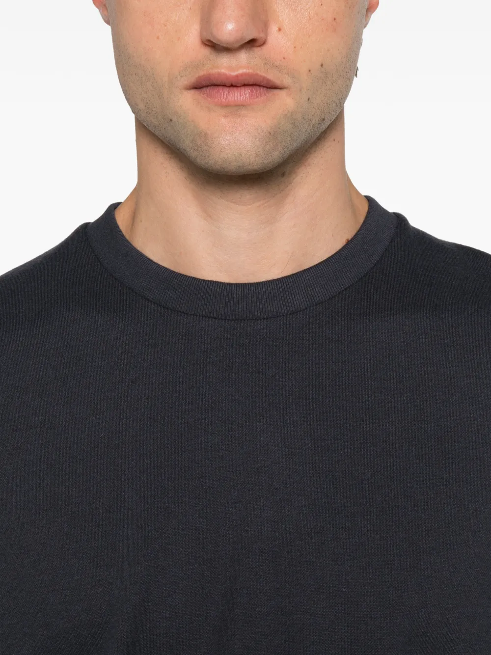 Herno crew-neck long-sleeve sweater Grijs