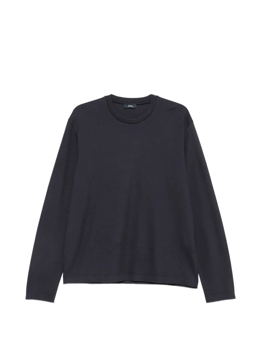 Herno crew-neck long-sleeve sweater · XXL