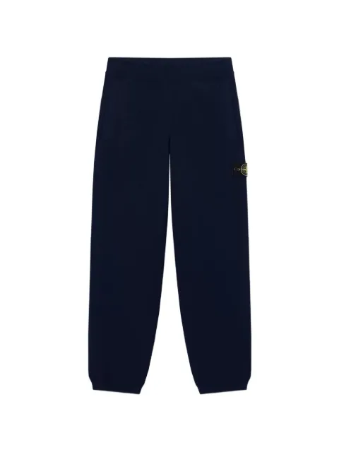 Stone Island 5200001 strech-RWS-wool regular-fit knit joggers with elastic drawstring waist