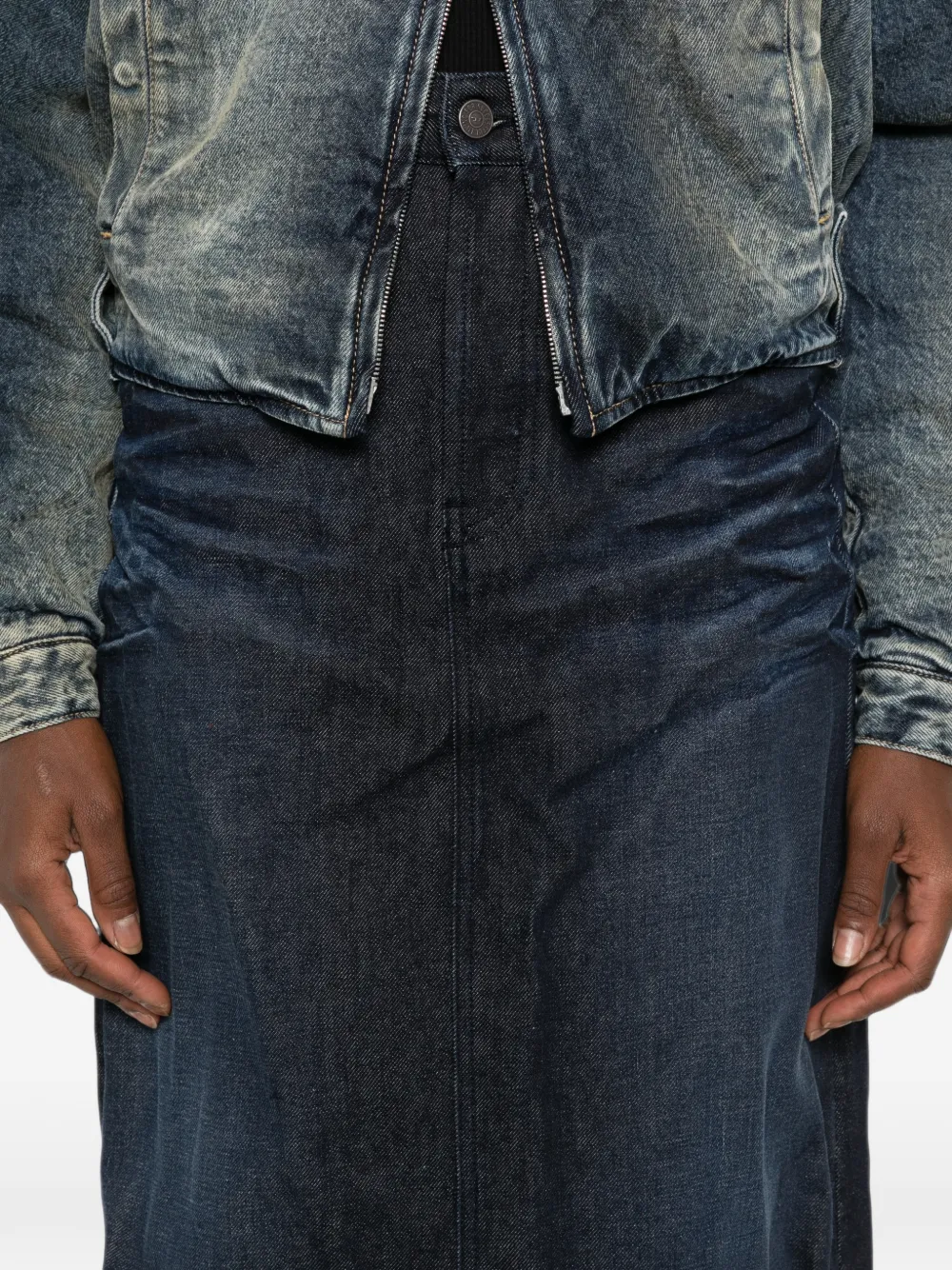 Diesel Denim rok Blauw