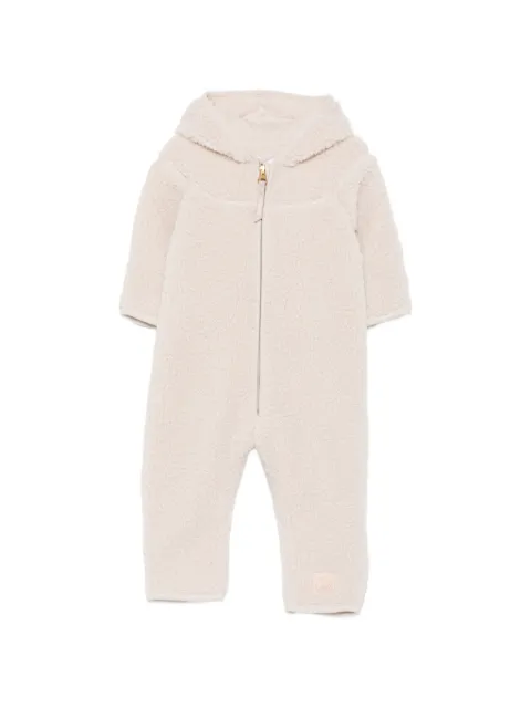 Molo zip-up hooded romper