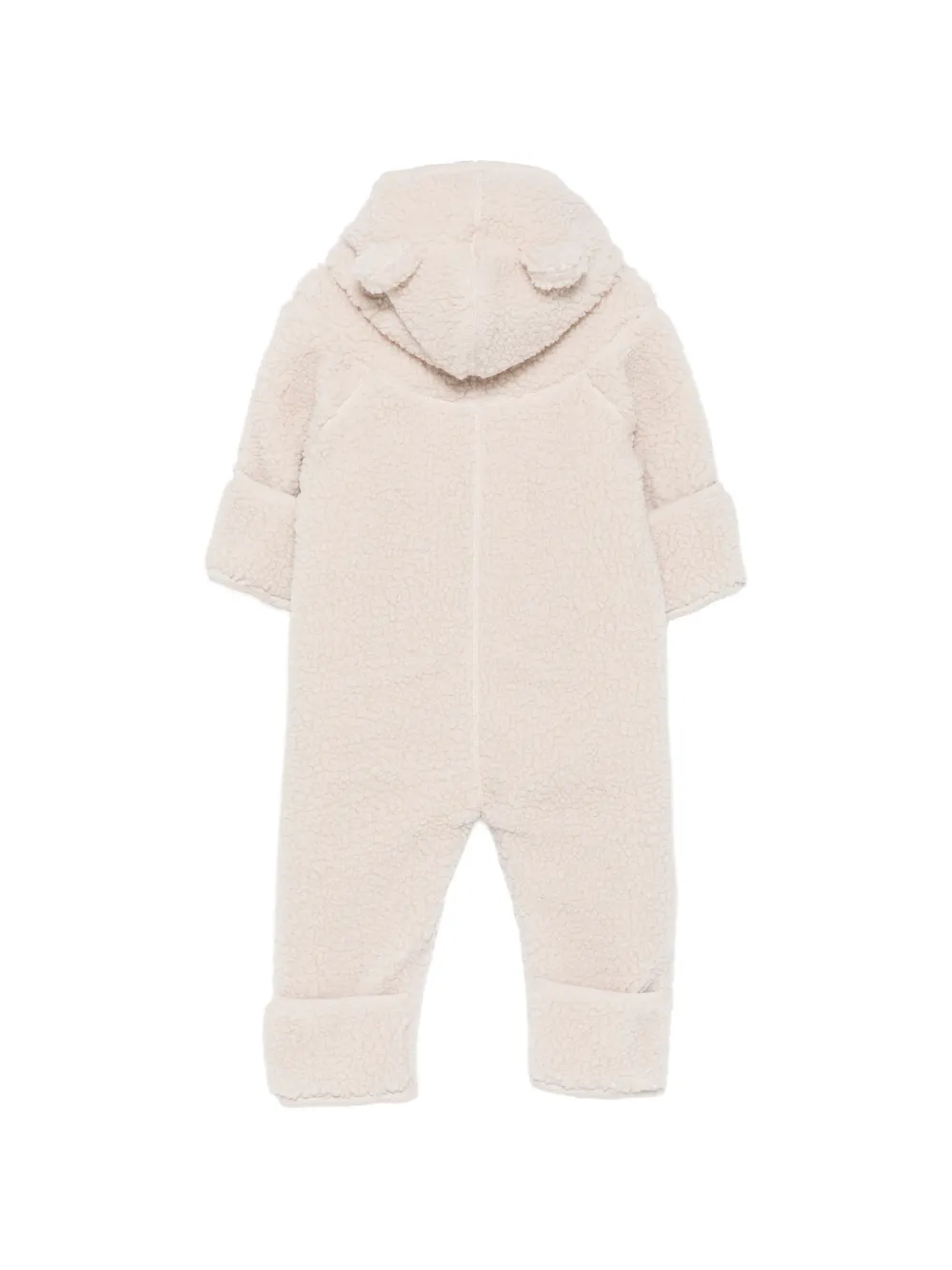 Molo Romper met capuchon en rits Beige
