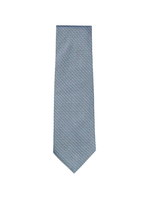 BOSS micro-textured silk tie