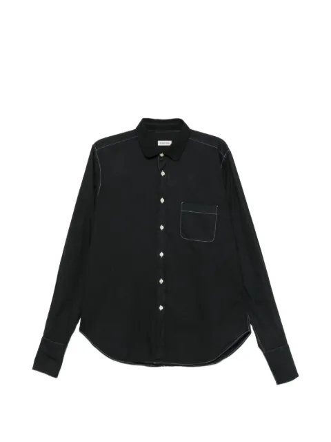 Romeo Gigli Pre-Owned camisa con costuras en contraste 1990