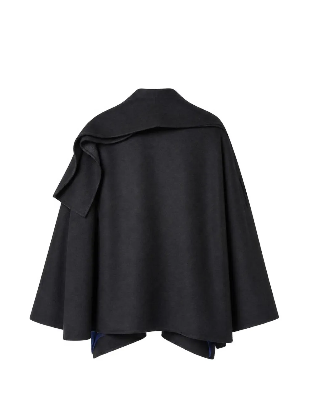 Retori Shawl-collar Wool Coat In Black