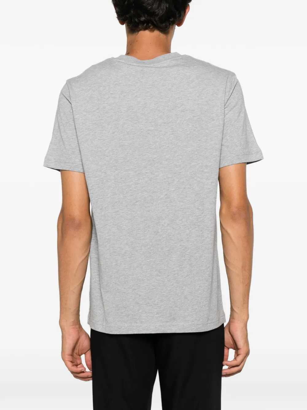A.P.C. T-shirt met logoprint Grijs