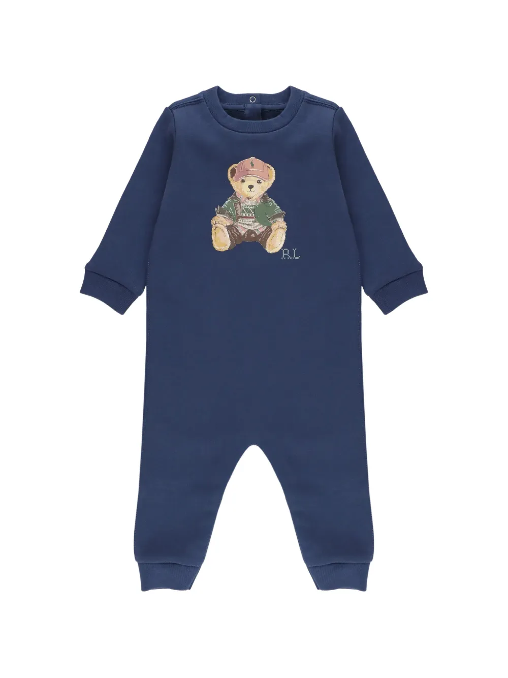 POLO RALPH LAUREN KIDS Polo Bear Fleece-Overall - Blau