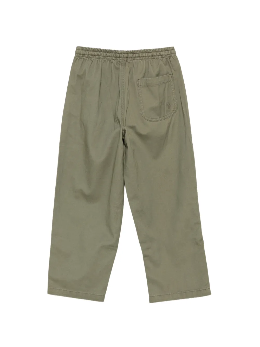 POLO RALPH LAUREN KIDS Broek met elastische taille en trekkoord Groen