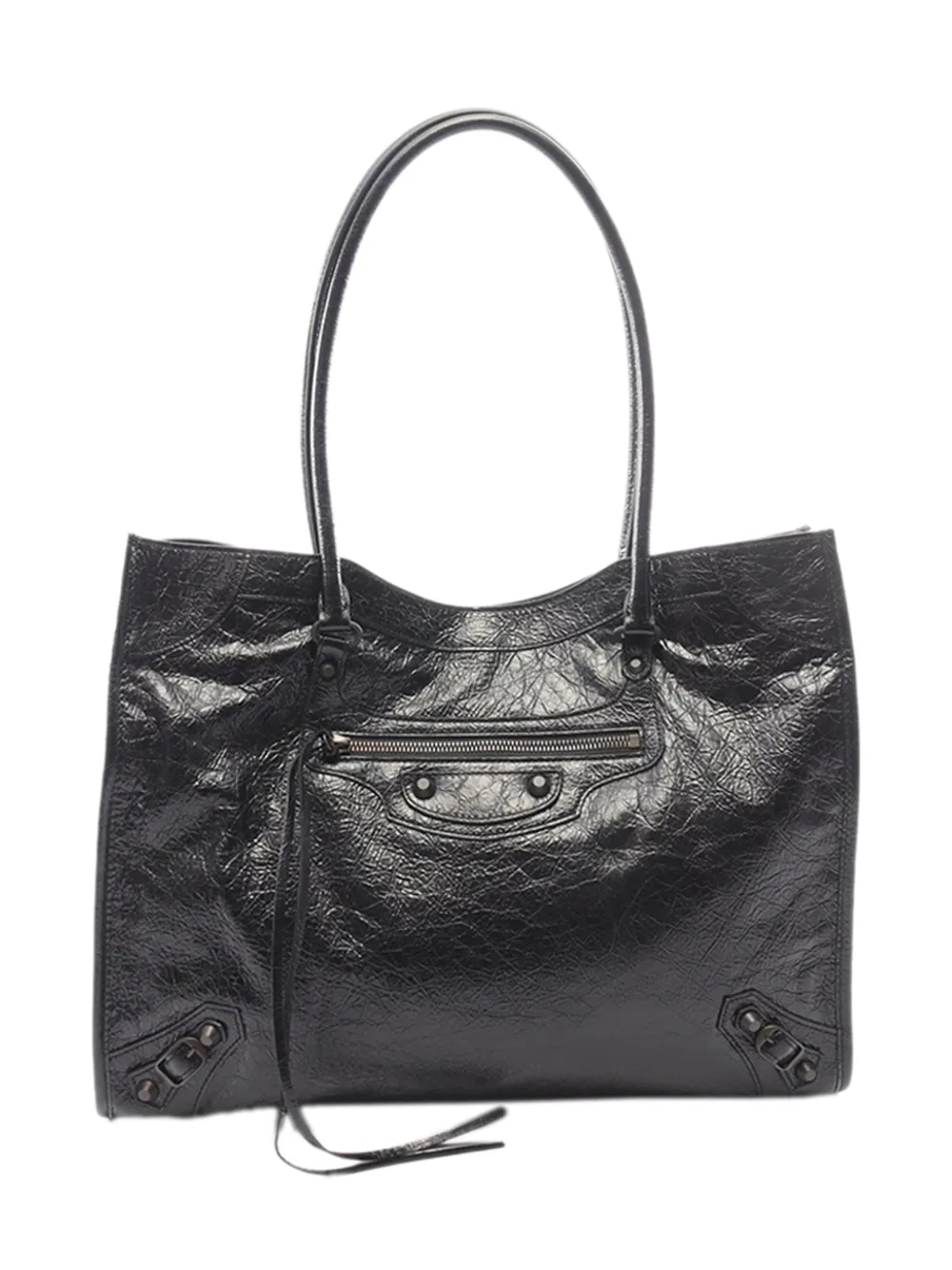 Balenciaga Pre-Owned 20th Century Medium Leather Le City tote bag - Nero