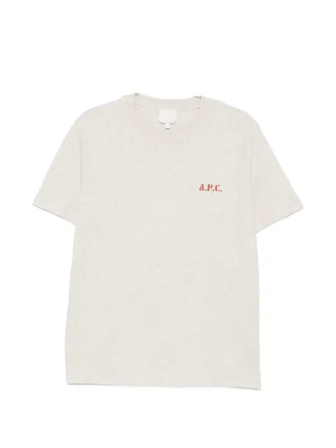 A.P.C. logo-print T-shirt