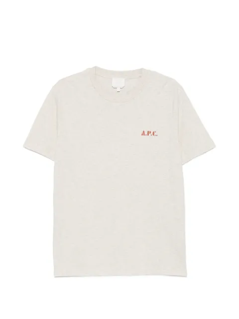 A.P.C. logo-print T-shirt
