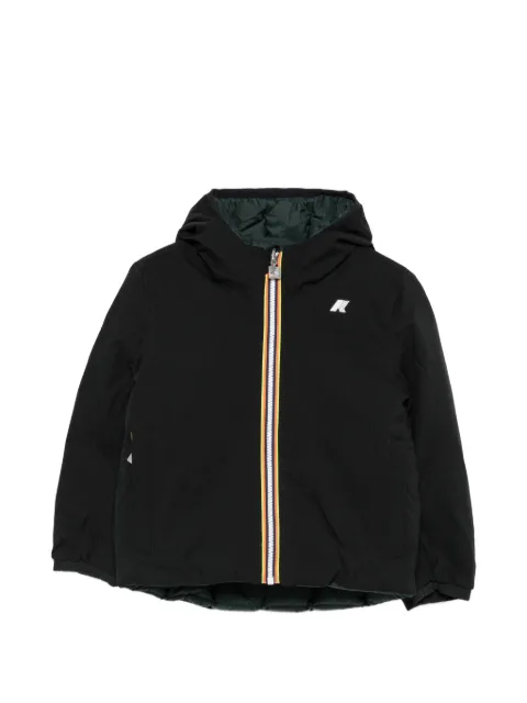 K Way Kids P. Jack ST Thermo Double logo-patch hooded jacket