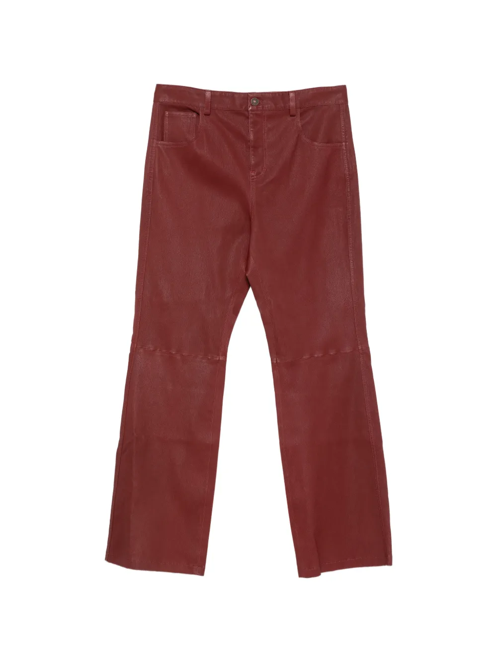 AMIRI button-fastening trousers - Rosso
