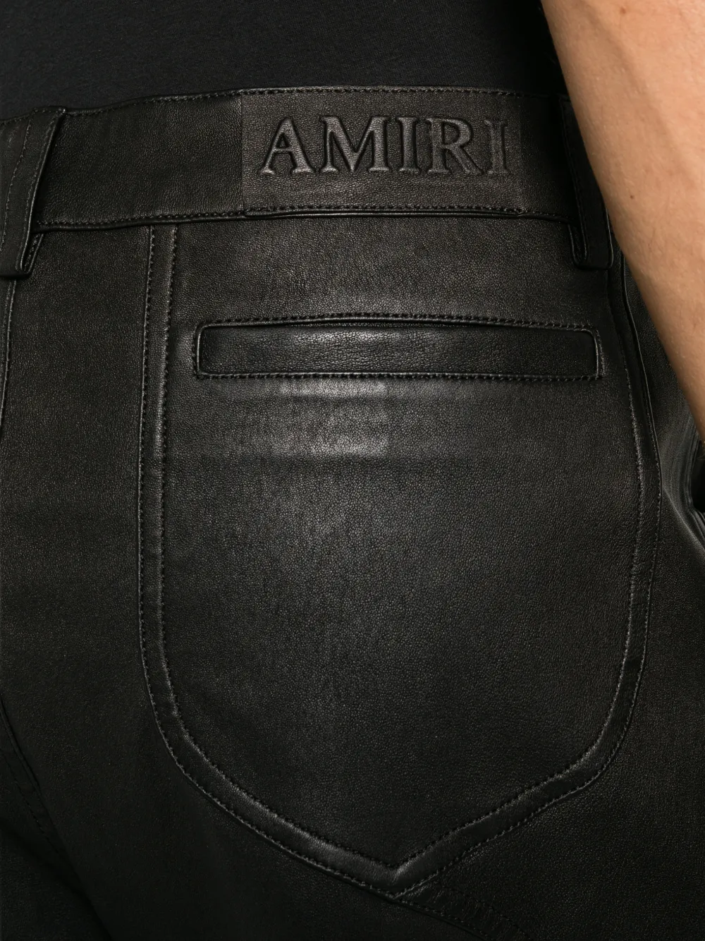 AMIRI Broek met vlakken Zwart