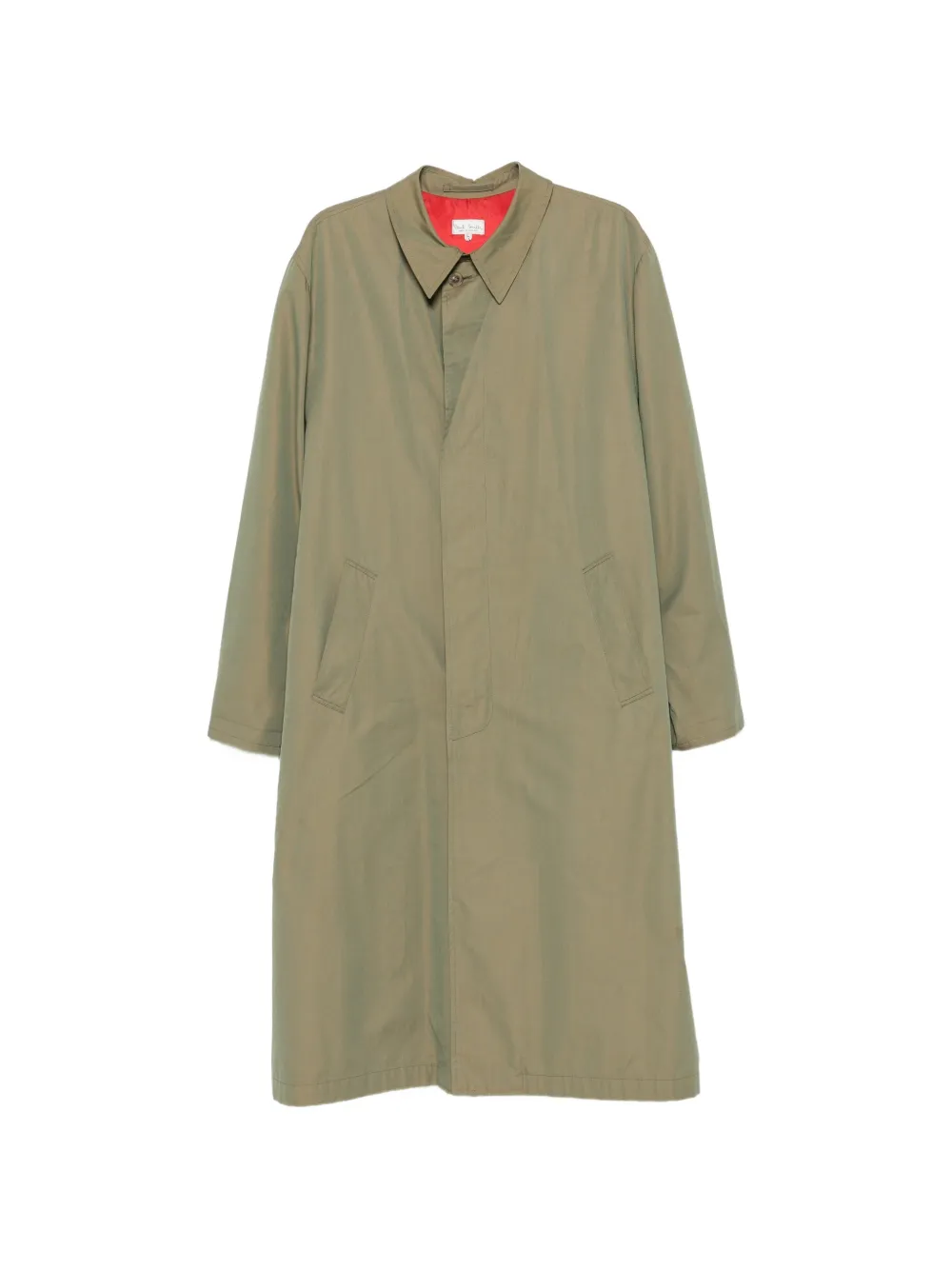 Paul Smith Vintage 1990 Einreihiger Mantel - Grün