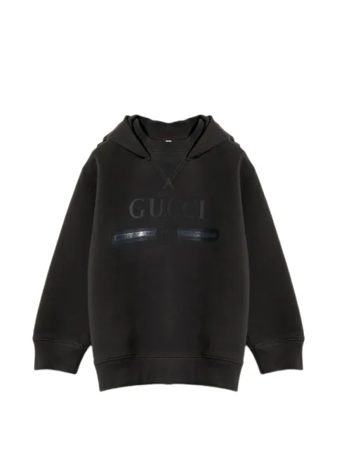 Gucci Kids cotton logo hoodie