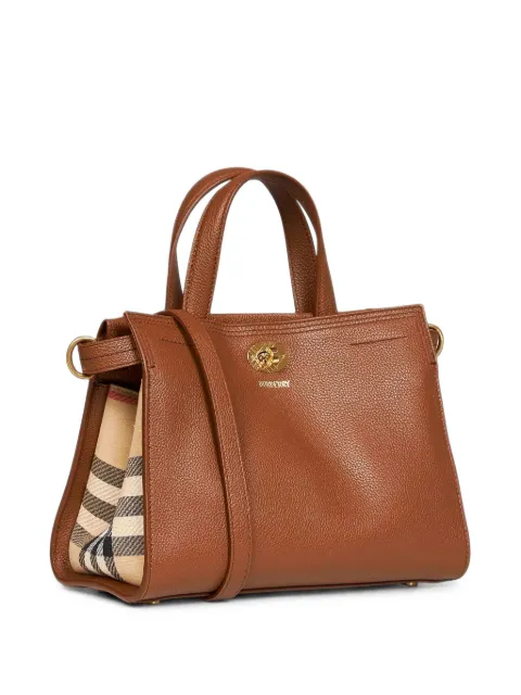 Burberry mini Check Cotswolds tote