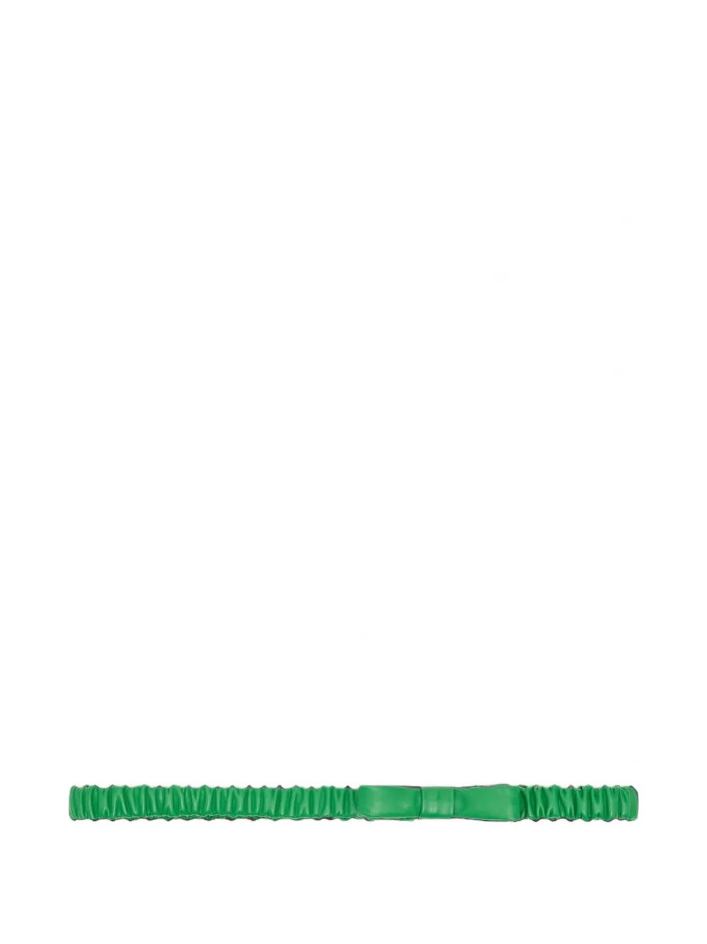 Dorothee Schumacher bow-detail stretch belt - Verde