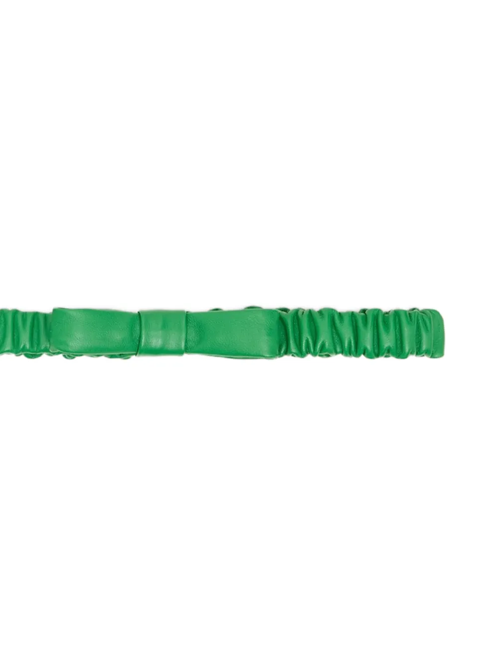 Dorothee Schumacher Stretch riem met strikdetail Groen