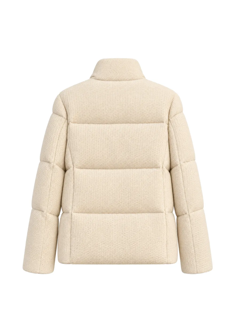 Eleventy quilted wool jacket Beige